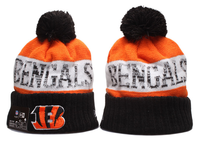 Bengals Team Logo Pom Knit Hat YP