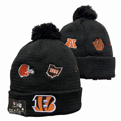 Bengles Team Logo Pom Knit Hat YD