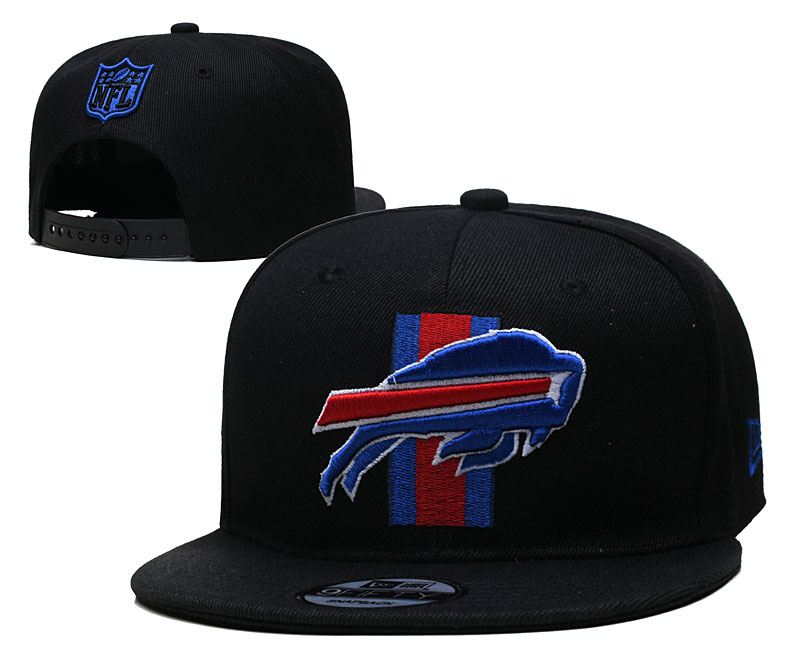 Bills Black Snapback Hat --YD