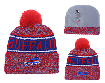 Bills Fresh Logo Red Knit Hat YD