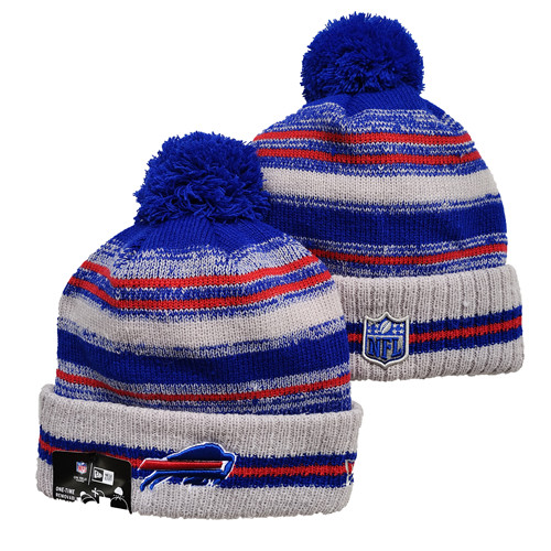 Bills Team Logo Pom Knit Hat YD