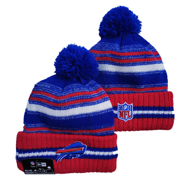 Bills Team Logo Pom Knit Hat YD