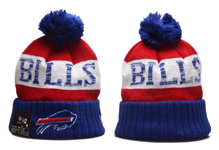 Bills Team Logo Pom Knit Hat YP
