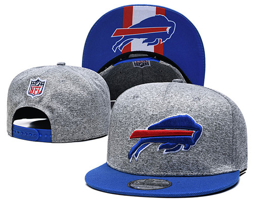 Bills Team Logos Adjustable Gray Hat GS