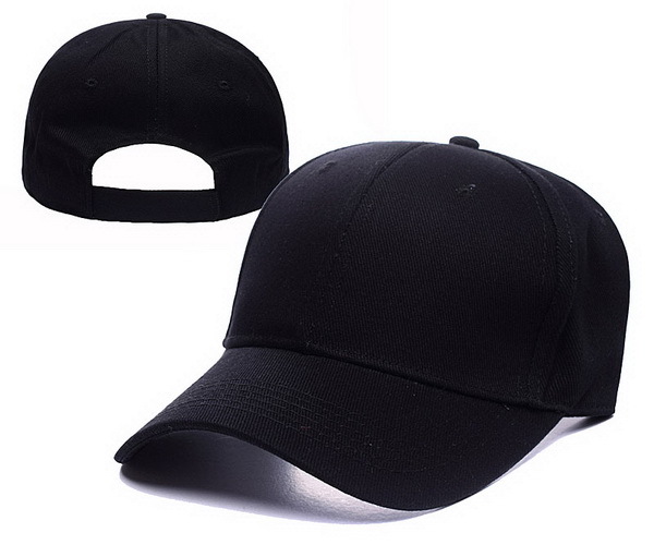 Black Blank Adjustable hat Black Blank Adjustable hat