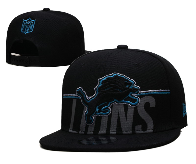 Black Detroit Lions 2023 NFL Training Camp Snapback Hat Black Detroit Lions 2023 NFL Training Camp Snapback Hat
