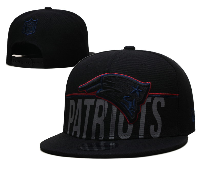 Black New England Patriots 2023 NFL Training Camp Snapback Hat