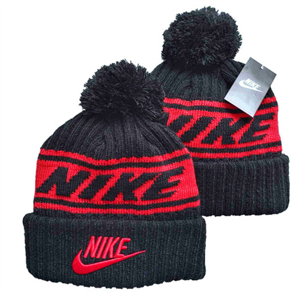 Black Red Knit Hats 024