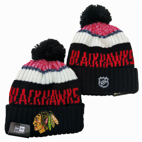 BlackHawks Team Logo Knit Hat YD BlackHawks Team Logo Knit Hat YD