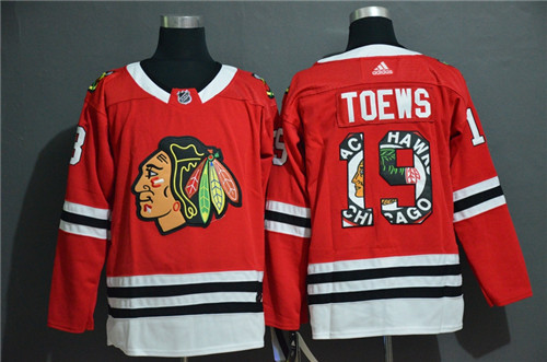 Blackhawks 19 Jonathan Toews Red Fashion Adidas Jersey Blackhawks 19 Jonathan Toews Red Fashion Adidas Jersey