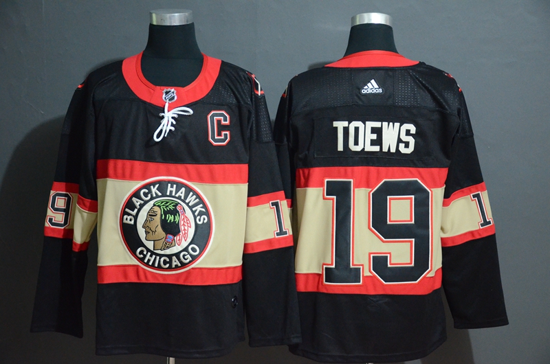 Blackhawks 19 Jonthan Toews Premier Black New Third Adidas Jersey Blackhawks 19 Jonthan Toews Premier Black New Third Adidas Jersey