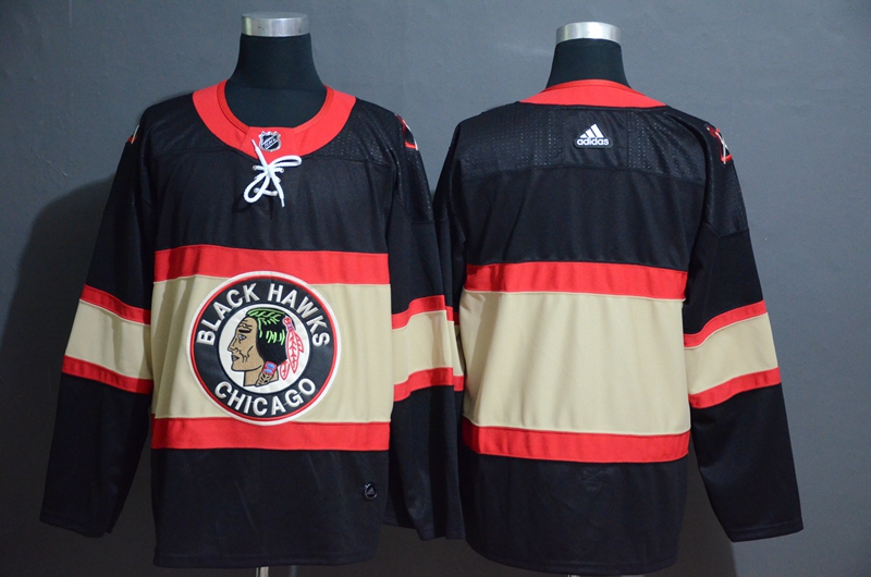 Blackhawks Blank Premier Black New Third Adidas Jersey Blackhawks Blank Premier Black New Third Adidas Jersey