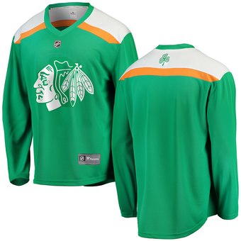 Blackhawks Green 2019 St. Patrick's Day Adidas Jersey Blackhawks Green 2019 St. Patrick's Day Adidas Jersey