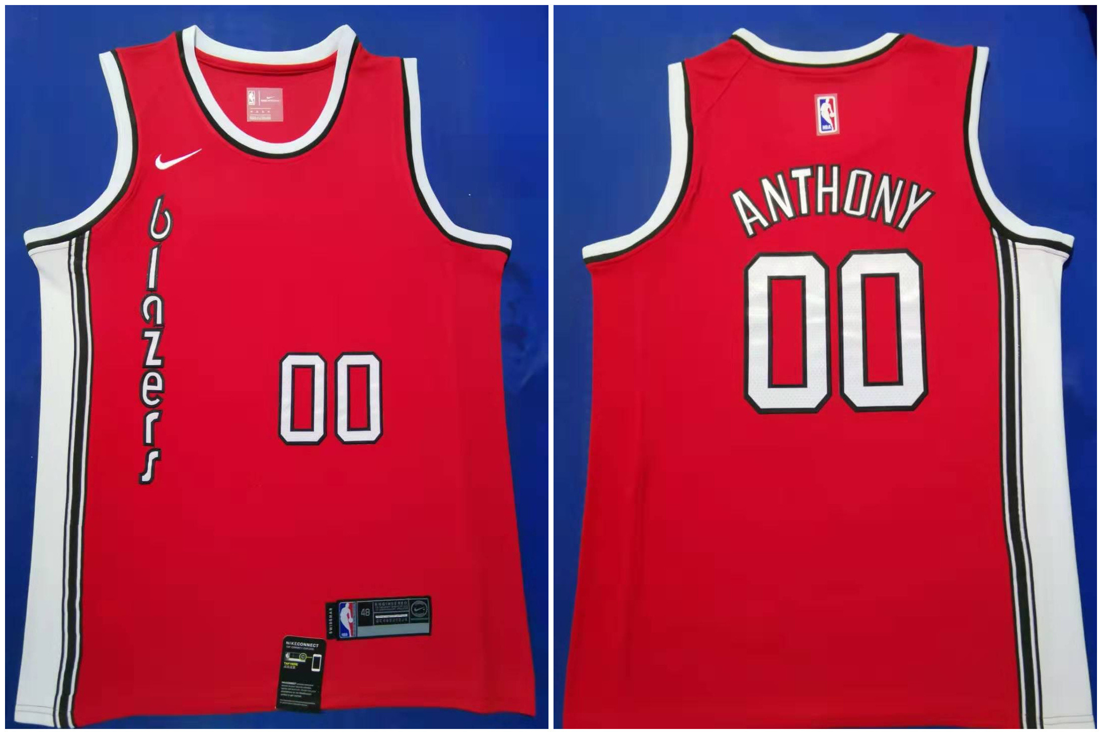 Blazers 00 Carmelo Anthony Red 2019-20 Nike Swingman Jersey Blazers 00 Carmelo Anthony Red 2019-20 Nike Swingman Jersey