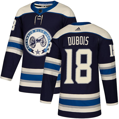 Blue Jackets #18 Pierre-Luc Dubois Navy Alternate Authentic Stitched Hockey Jersey Blue Jackets #18 Pierre-Luc Dubois Navy Alternate Authentic Stitched Hockey Jersey