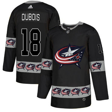 Blue Jackets 18 Pierre-Luc Dubois Black Team Logos Fashion Adidas Jersey Blue Jackets 18 Pierre-Luc Dubois Black Team Logos Fashion Adidas Jersey