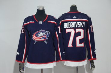 Blue Jackets 72 Sergei Bobrovsky Navy Youth Adidas Jersey Blue Jackets 72 Sergei Bobrovsky Navy Youth Adidas Jersey
