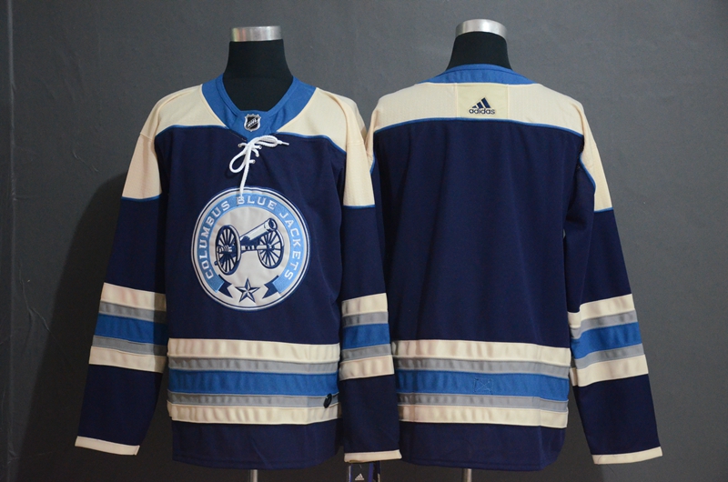 Blue Jackets Blank Navy Adidas Jersey Blue Jackets Blank Navy Adidas Jersey