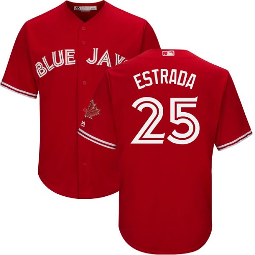 Blue Jays #25 Marco Estrada Red Cool Base Canada Day Stitched Youth MLB Jersey Blue Jays #25 Marco Estrada Red Cool Base Canada Day Stitched Youth MLB Jersey