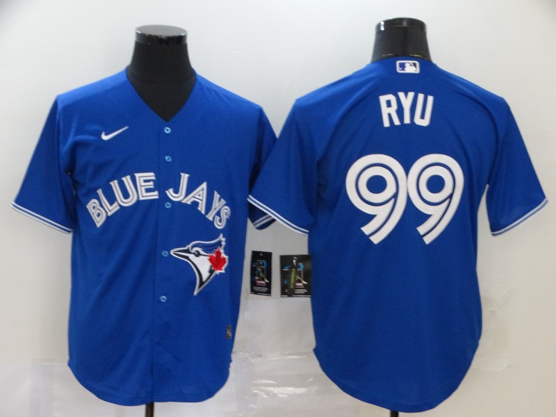 Blue Jays 99 Hyun Jin Ryu Royal 2020 Nike Cool Base Jersey Blue Jays 99 Hyun Jin Ryu Royal 2020 Nike Cool Base Jersey