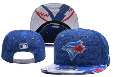 Blue Jays Team Logo Navy Adjustable Hat YD