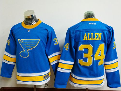 Blues #34 Jake Allen Light Blue 2017 Winter Classic Stitched Youth NHL Jersey Blues #34 Jake Allen Light Blue 2017 Winter Classic Stitched Youth NHL Jersey