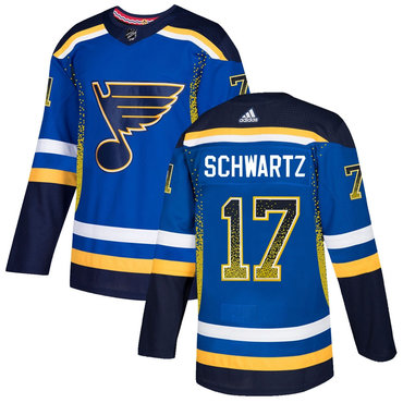 Blues 17 Jaden Schwartz Royal Drift Fashion Adidas Jersey Blues 17 Jaden Schwartz Royal Drift Fashion Adidas Jersey