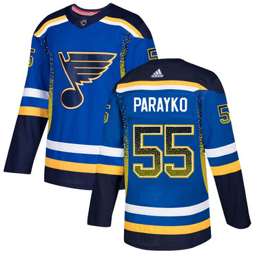Blues 55 Colton Parayko Royal Drift Fashion Adidas Jersey Blues 55 Colton Parayko Royal Drift Fashion Adidas Jersey