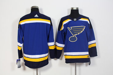 Blues Blank Blue Adidas Jersey