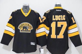 Boston Bruins #17 Milan Lucic Stitched Black Third NHL Jersey