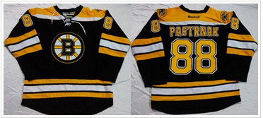 Boston Bruins #88 David Pastrnak Black Home Stitched NHL Jersey