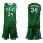 Boston Celtics #34 Pierce Green Suit Boston Celtics #34 Pierce Green Suit