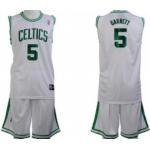 Boston Celtics #5 Garnett White Suit Boston Celtics #5 Garnett White Suit