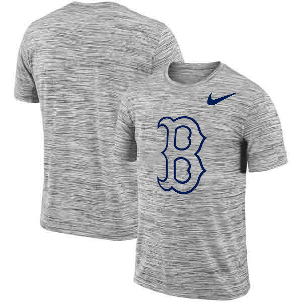 Boston Red Sox Nike Heathered Black Sideline Legend Velocity Travel Performance T-Shirt Boston Red Sox Nike Heathered Black Sideline Legend Velocity Travel Performance T-Shirt