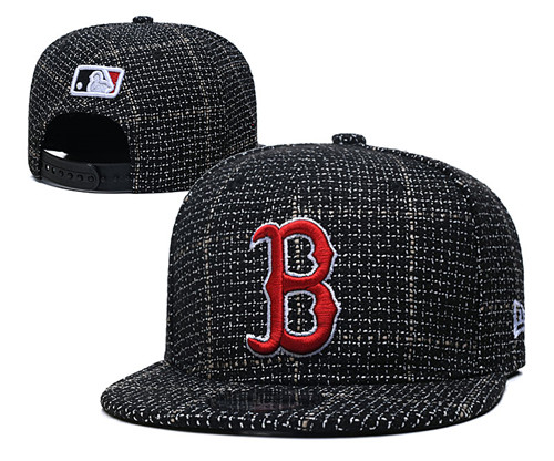 Boston Red Sox Team Logos Adjustable Hat GS