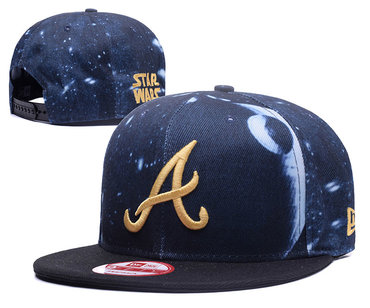Braves Gold Logo Star Wars Adjustable Hat YS
