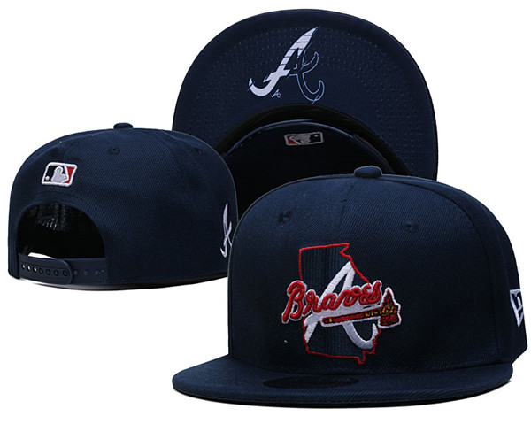 Braves Snapback Hat -YD