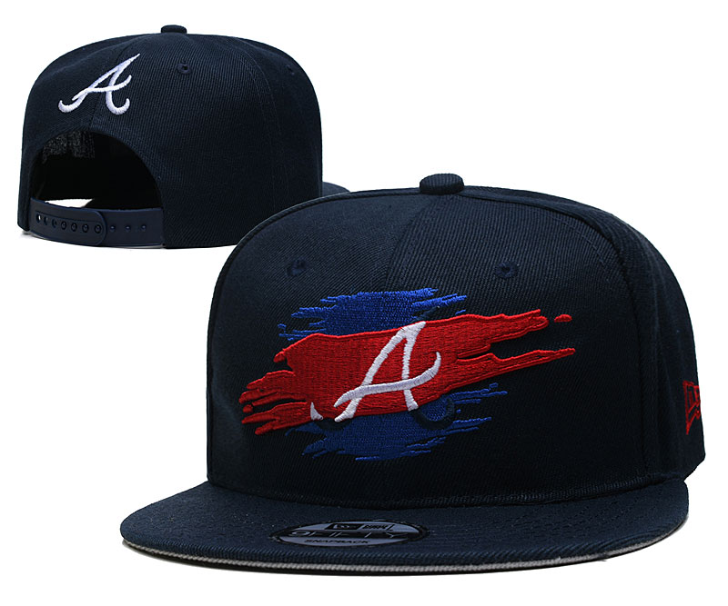 Braves Snapback Hat-YD