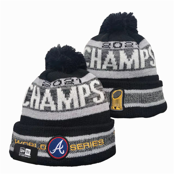 Braves World Series Knit Hat --YD