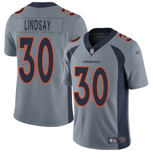 Broncos #30 Phillip Lindsay Gray Youth Stitched Football Limited Inverted Legend Jersey Broncos #30 Phillip Lindsay Gray Youth Stitched Football Limited Inverted Legend Jersey