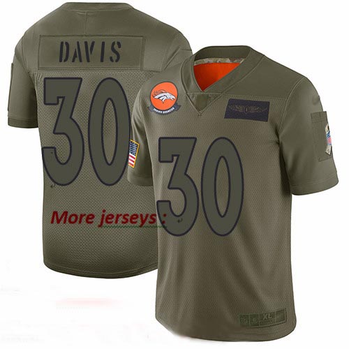 Broncos #30 Terrell Davis Camo Youth Stitched Football Limited 2019 Salute to Service Jersey Broncos #30 Terrell Davis Camo Youth Stitched Football Limited 2019 Salute to Service Jersey