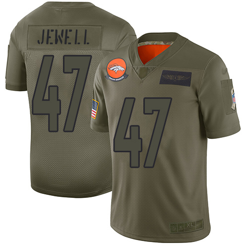 Broncos #47 Josey Jewell Camo Men's Stitched Football Limited 2019 Salute To Service Jersey Broncos #47 Josey Jewell Camo Men's Stitched Football Limited 2019 Salute To Service Jersey