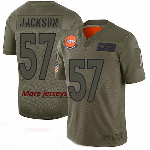 Broncos #57 Tom Jackson Camo Youth Stitched Football Limited 2019 Salute to Service Jersey Broncos #57 Tom Jackson Camo Youth Stitched Football Limited 2019 Salute to Service Jersey