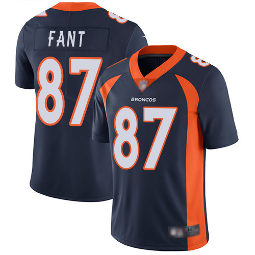 Broncos #87 Noah Fant Blue Alternate Youth Stitched Football Vapor Untouchable Limited Jersey Broncos #87 Noah Fant Blue Alternate Youth Stitched Football Vapor Untouchable Limited Jersey