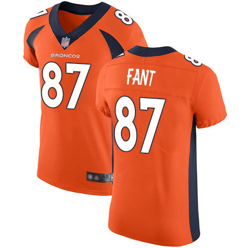 Broncos #87 Noah Fant Orange Team Color Men's Stitched Football Vapor Untouchable Elite Jersey Broncos #87 Noah Fant Orange Team Color Men's Stitched Football Vapor Untouchable Elite Jersey