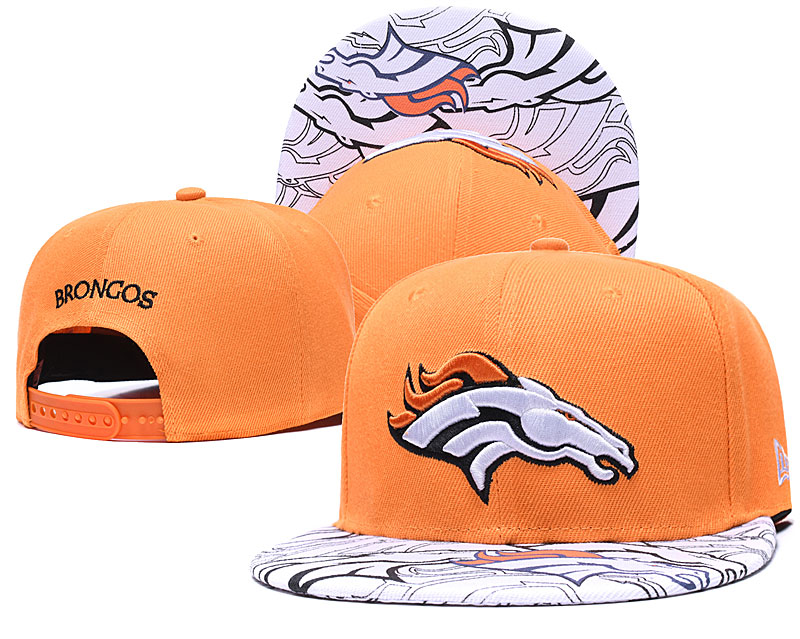 Broncos Logo orange Adjustable Hat GS
