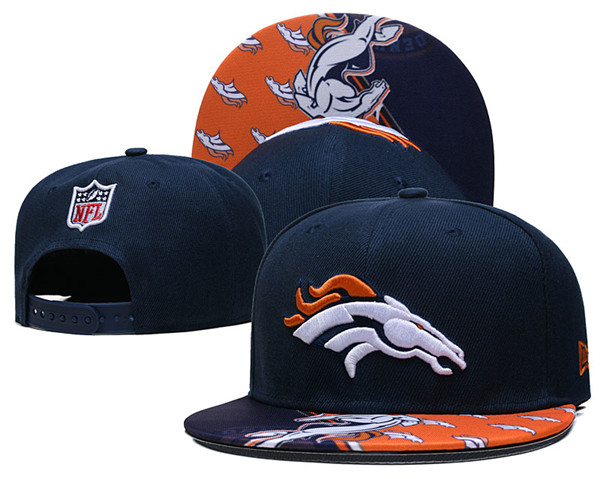 Broncos Navy Snapback Hat--GS