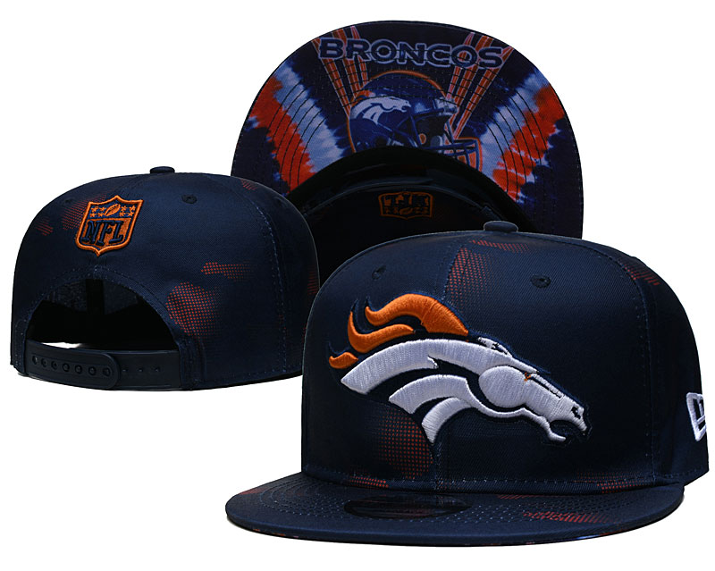 Broncos Snapback Hat Navy  --YD
