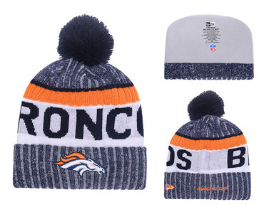 Broncos Team Logo 2017 Sideline Knit Hat YD