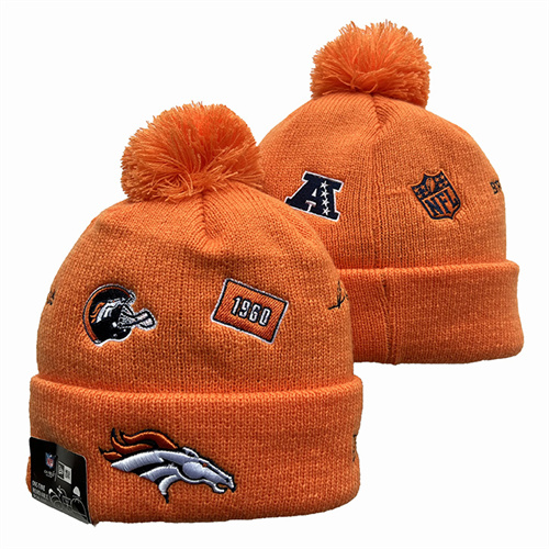 Broncos Team Logo Pom Knit Hat YD